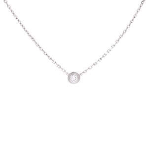 Cartier XS Cartier D'Amour Pendant Necklace 18K White Gold and Diamond